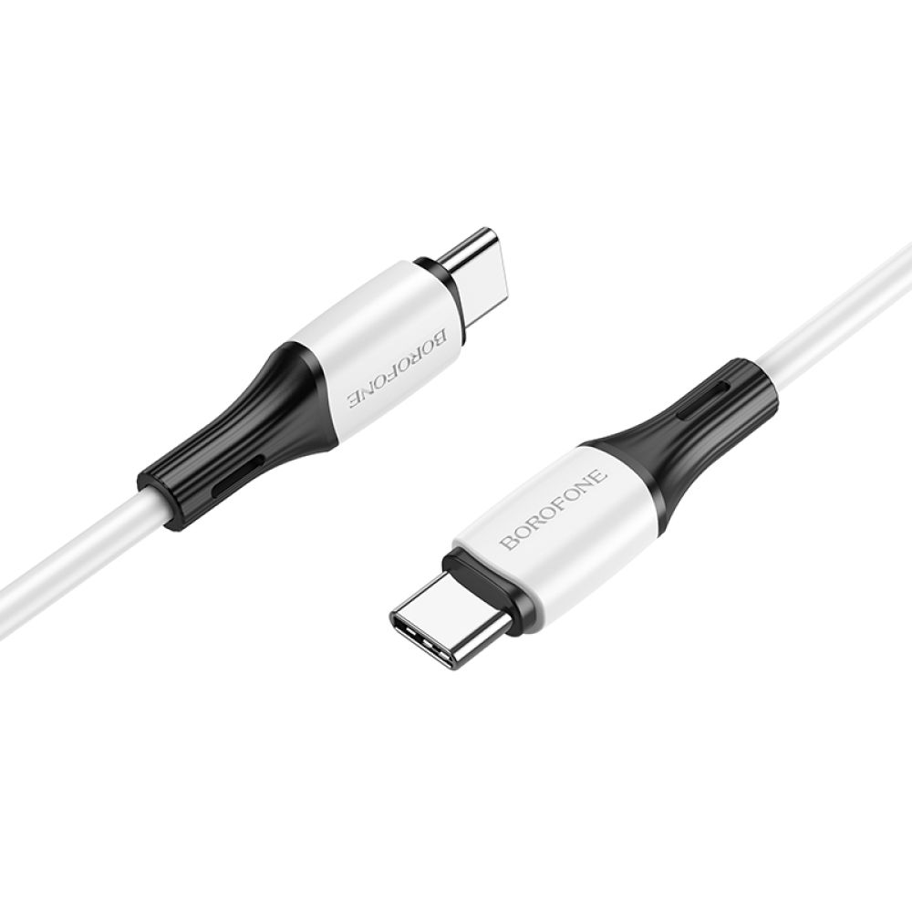 Купить USB BOROFONE BX79 60W (20V/3A) SILICONE TYPE-C TO TYPE-C_2