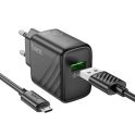 Купить СЕТЕВОЕ ЗАРЯДНОЕ УСТРОЙСТВО HOCO CS21A 1USB QC 18W+USB TO MICRO_2