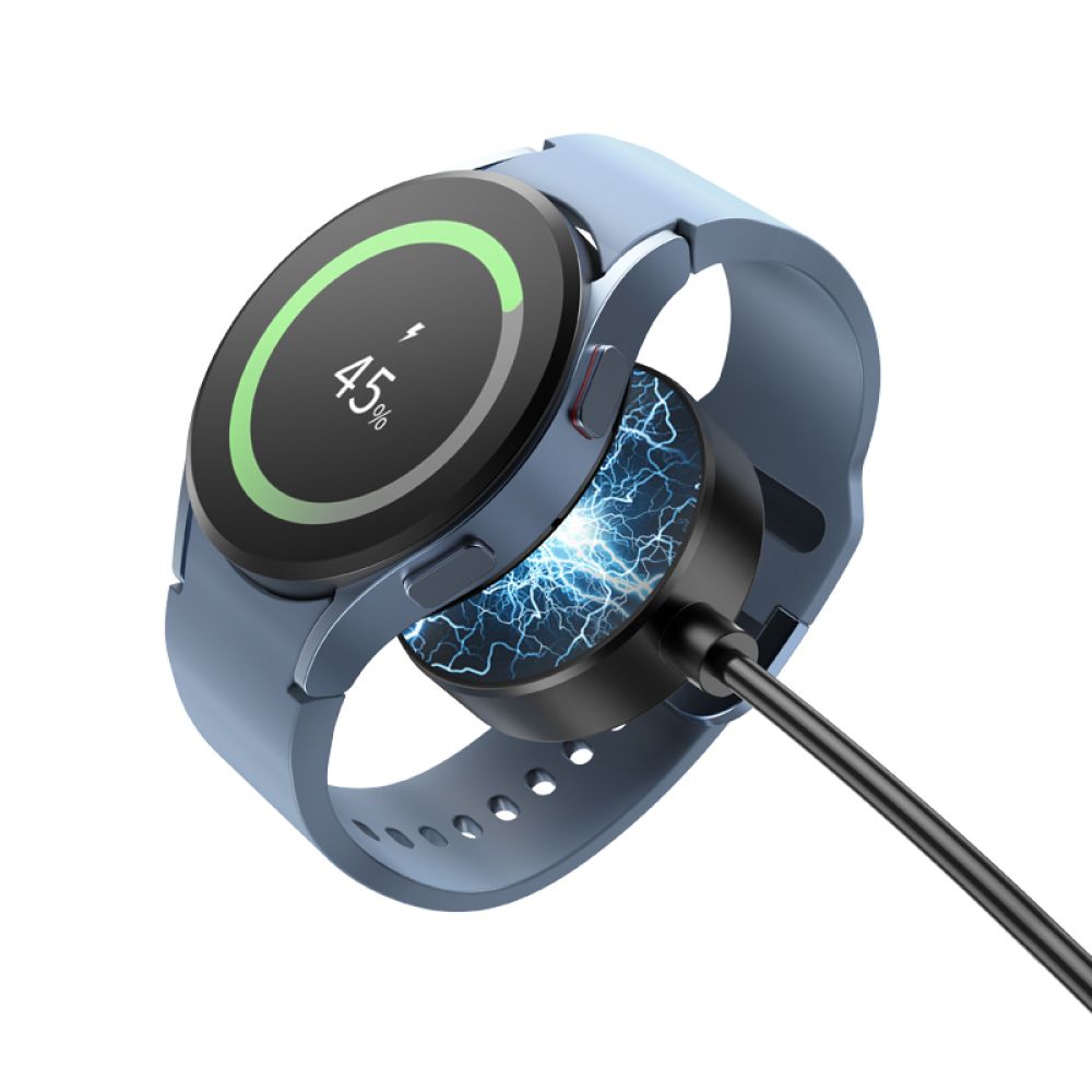 Купить БЕСПРОВОДНОЕ ЗАРЯДНОЕ УСТРОЙСТВО HOCO CW48 FOR SAMSUNG WATCH 1-5TH SERIES 2.5W_2