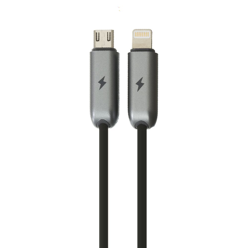 Купить USB REMAX BINARY MICRO + LIGHTNING_3