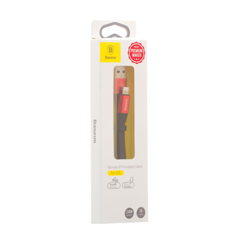 Купить USB BASEUS CALMBJ-B LIGHTNING 23СМ_1