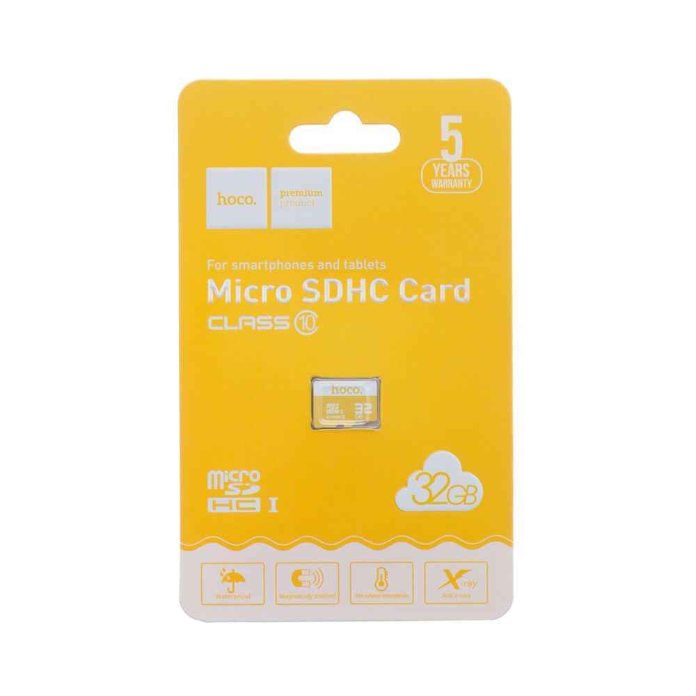 Купить КАРТА ПАМЯТИ HOCO MICROSDHC 32GB 10 CLASS