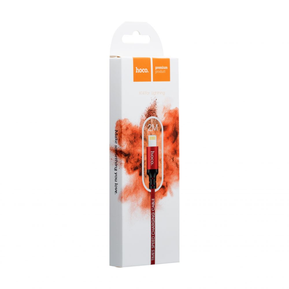 Купить USB HOCO X14 TIMES SPEED LIGHTNING 2M_1