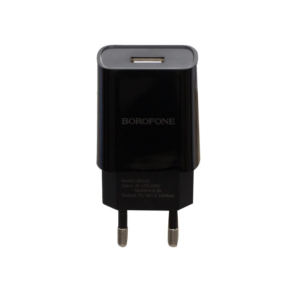 Купить СЕТЕВОЕ ЗАРЯДНОЕ УСТРОЙСТВО BOROFONE BA20A 2,1A_3