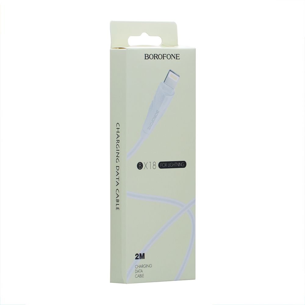 Купить USB BOROFONE BX18 LIGHTNING 2M