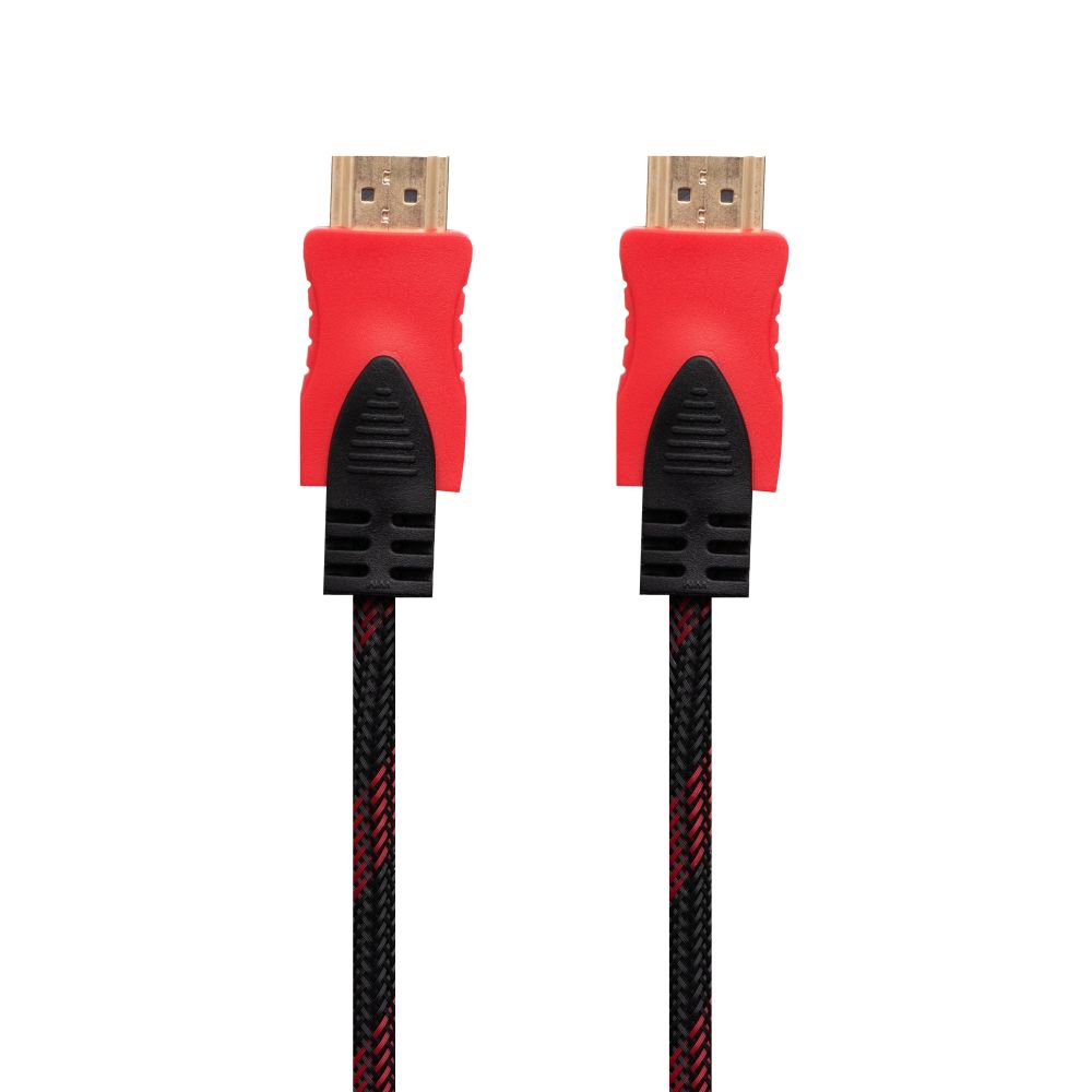 Купить CABLE HDMI- HDMI 1.4V 1.5M (ТКАНЕВЫЙ ПРОВОД)