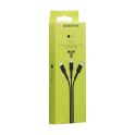 Купить USB BOROFONE BX16 3-IN-1 EASY IP+MICRO+TYPE-C