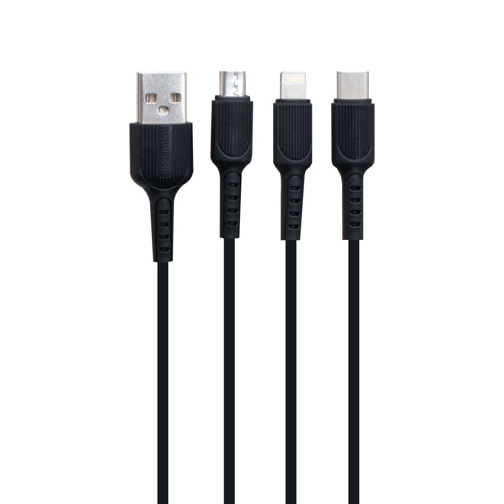 Купить USB BOROFONE BX16 3-IN-1 EASY IP+MICRO+TYPE-C_3