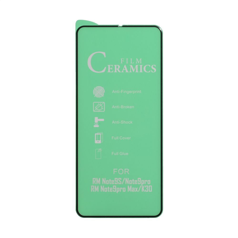 Купить ЗАЩИТНОЕ СТЕКЛО FILM CERAMIC FOR XIAOMI REDMI NOTE 9S / PRO / K30 БЕЗ УПАКОВКИ