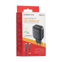 Купить СЕТЕВОЕ ЗАРЯДНОЕ УСТРОЙСТВО BOROFONE BA46A PD + QC3.0 TYPE-C TO LIGHTNING_1