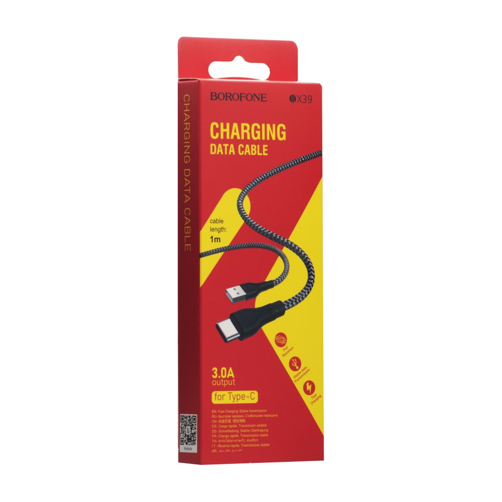 Купить USB BOROFONE BX39 BENEFICIAL TYPE-C