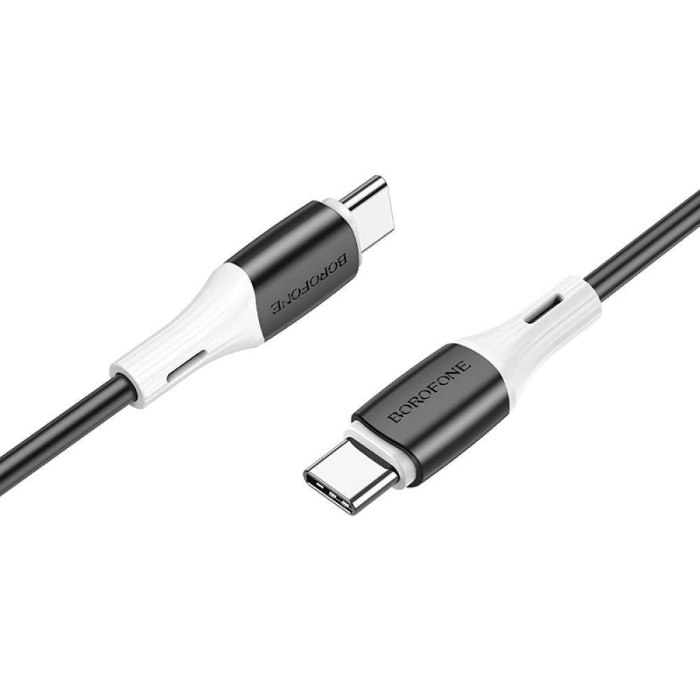 Купить USB BOROFONE BX79 60W (20V/3A) SILICONE TYPE-C TO TYPE-C_3