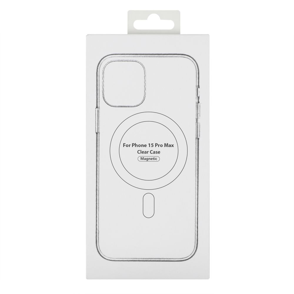 Купить ЧЕХОЛ TPU CLEAR CASE WITH MAGSAFE ДЛЯ IPHONE 15 PRO MAX_1