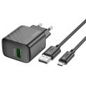 Купить СЕТЕВОЕ ЗАРЯДНОЕ УСТРОЙСТВО HOCO CS21A 1USB QC 18W+USB TO MICRO_4
