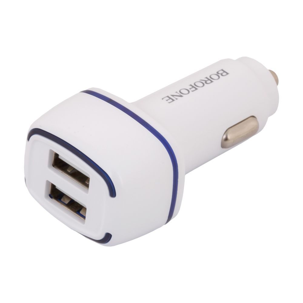 Купить АВТО ЗАРЯДНОЕ УСТРОЙСТВО BOROFONE BZ14 TYPE-C 2USB 2.4A_2