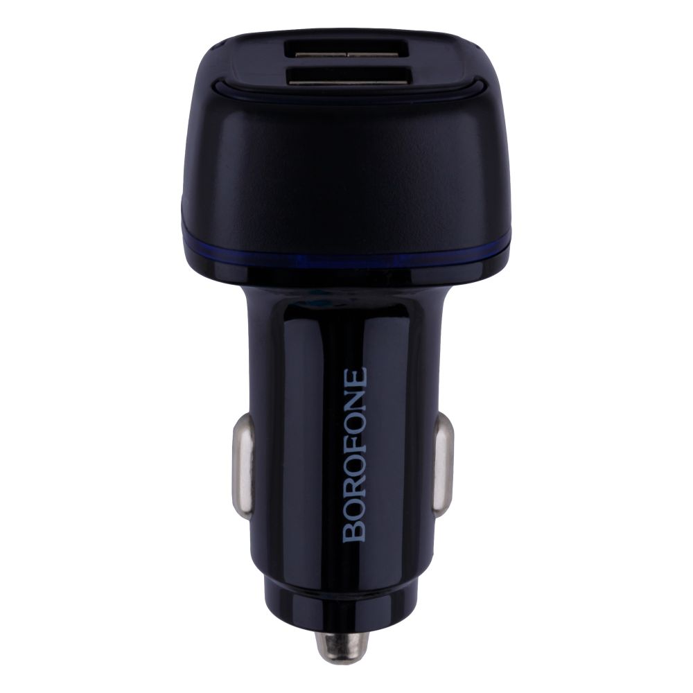 Купить АВТО ЗАРЯДНОЕ УСТРОЙСТВО BOROFONE BZ14 LIGHTNING 2USB 2.4A_3