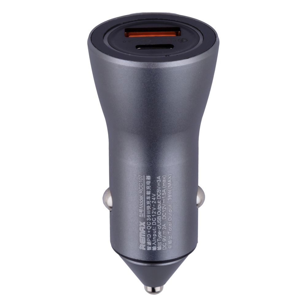Купить АВТО ЗАРЯДНОЕ УСТРОЙСТВО REMAX RCC107 36W PD+QC_3