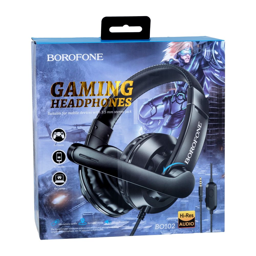 Купить ИГРОВЫЕ НАУШНИКИ BOROFONE BO102 AMUSEMENT