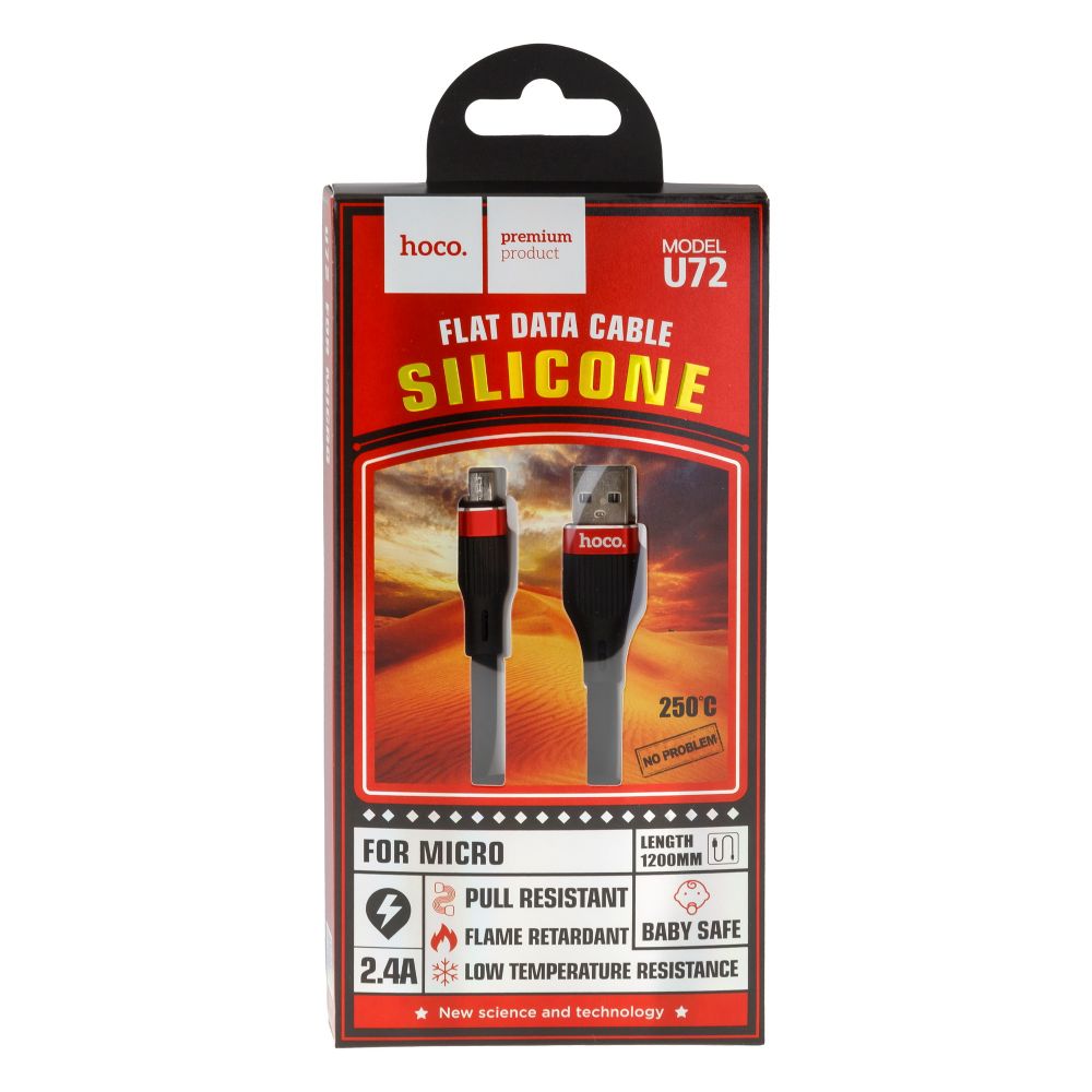 Купить USB HOCO U72 FOREST SILICONE MICRO_1