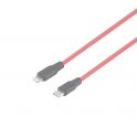 Купить USB HOCO X21 PLUS SILICONE PD 20W TYPE-C TO LIGHTNING_3
