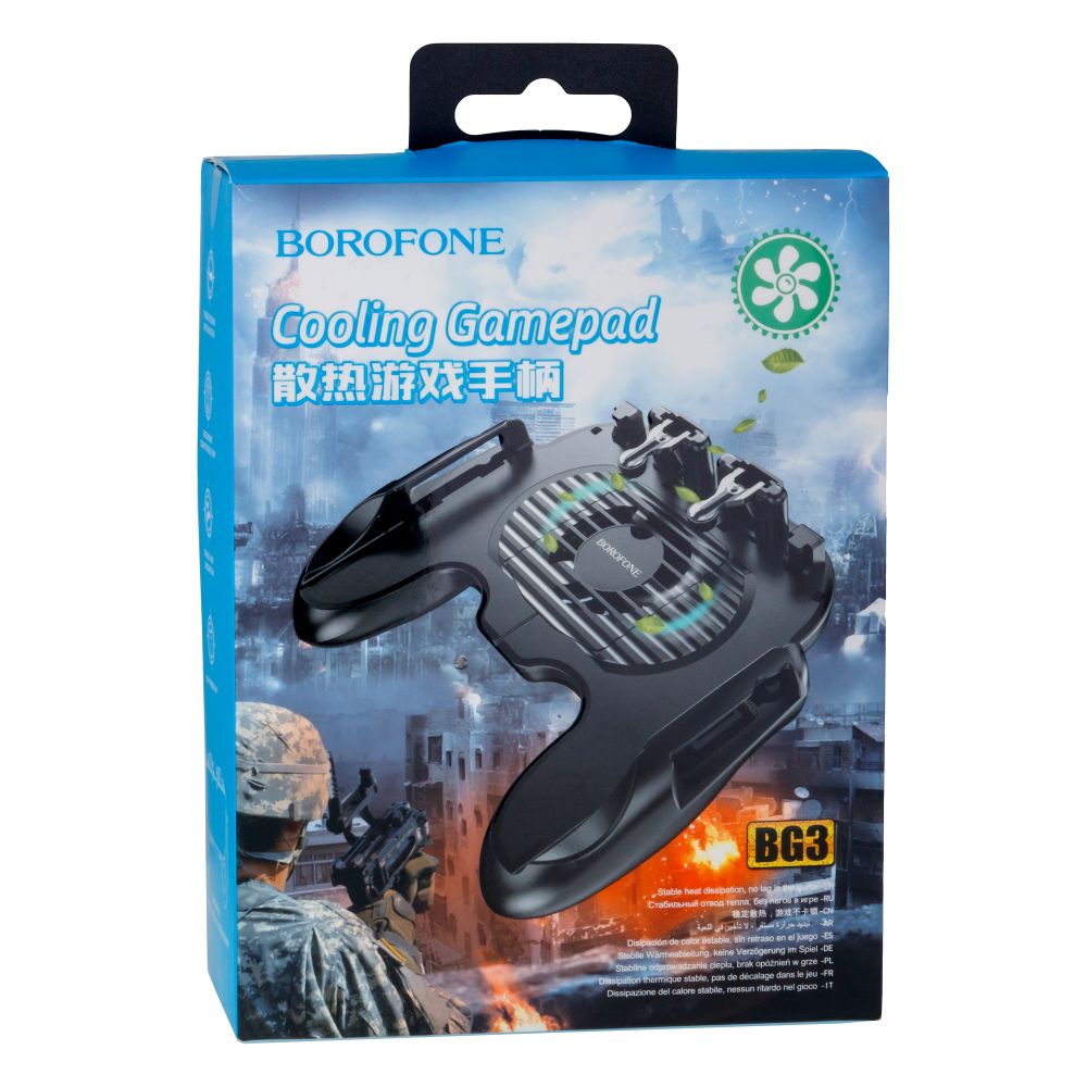 Купить ГЕЙМПАД BOROFONE BG3 WARRIOR COOLING GAMEPAD_1