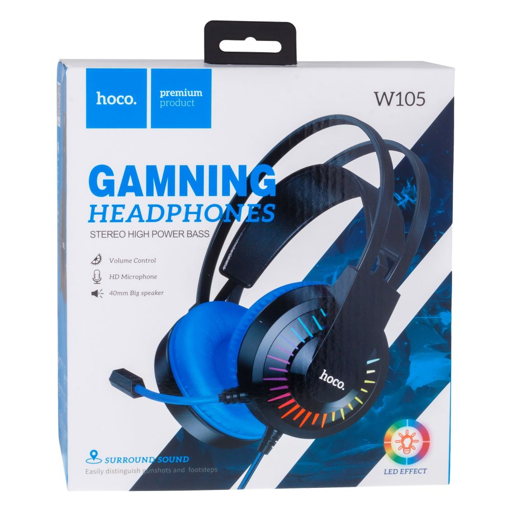 Купить ИГРОВЫЕ НАУШНИКИ HOCO W105 JOYFUL