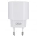Купить СЕТЕВОЕ ЗАРЯДНОЕ УСТРОЙСТВО XO L81A EU PD20W+QC3.0 TYPE-C TO LIGHTNING 2USB_1
