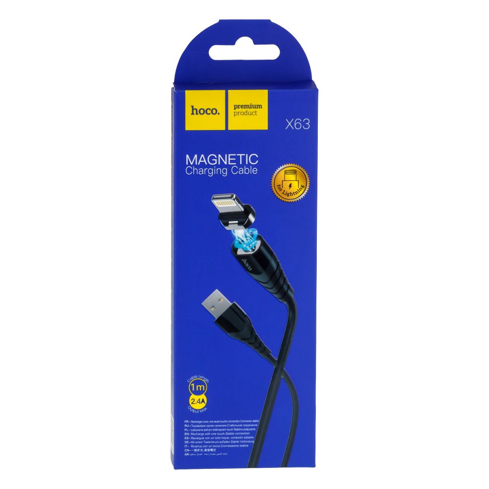 Купить USB HOCO X63 RACER MAGNETIC LIGHTNING