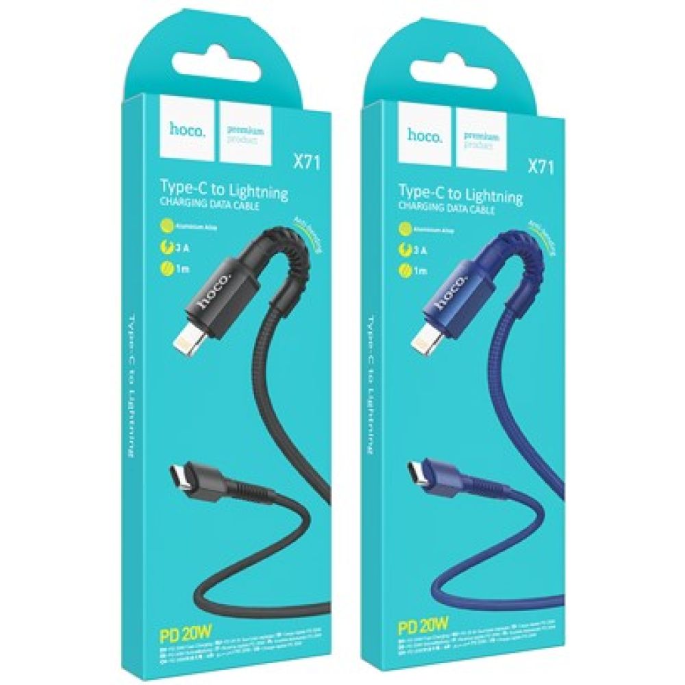 Купить USB HOCO X71 ESPECIAL TYPE-C TO LIGHTNING PD 20W 3A_2