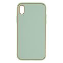 Купить ЧЕХОЛ LEATHER GOLD WITH FRAME WITHOUT LOGO ДЛЯ IPHONE XR_4