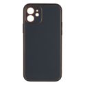 Купить ЧЕХОЛ LEATHER GOLD WITH FRAME WITHOUT LOGO ДЛЯ IPHONE 12_4