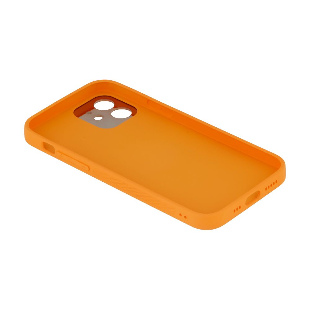 Купить ЧЕХОЛ LEATHER GOLD WITH FRAME WITHOUT LOGO ДЛЯ IPHONE 12_15