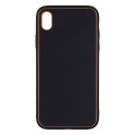 Купить ЧЕХОЛ LEATHER GOLD WITH FRAME WITHOUT LOGO ДЛЯ IPHONE XR_1