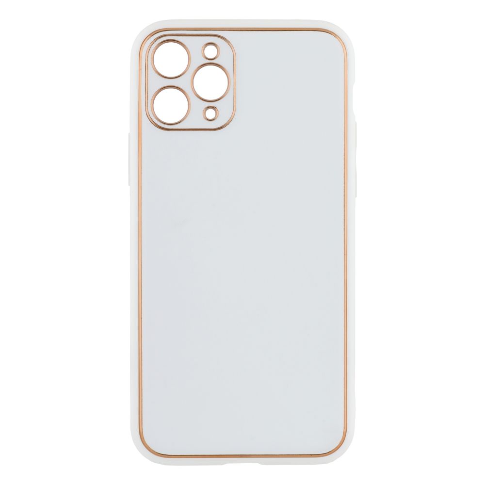 Купить ЧЕХОЛ LEATHER GOLD WITH FRAME WITHOUT LOGO ДЛЯ IPHONE 11 PRO_10