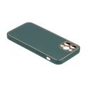 Купить ЧЕХОЛ LEATHER GOLD WITH FRAME WITHOUT LOGO ДЛЯ IPHONE 12 PRO_15
