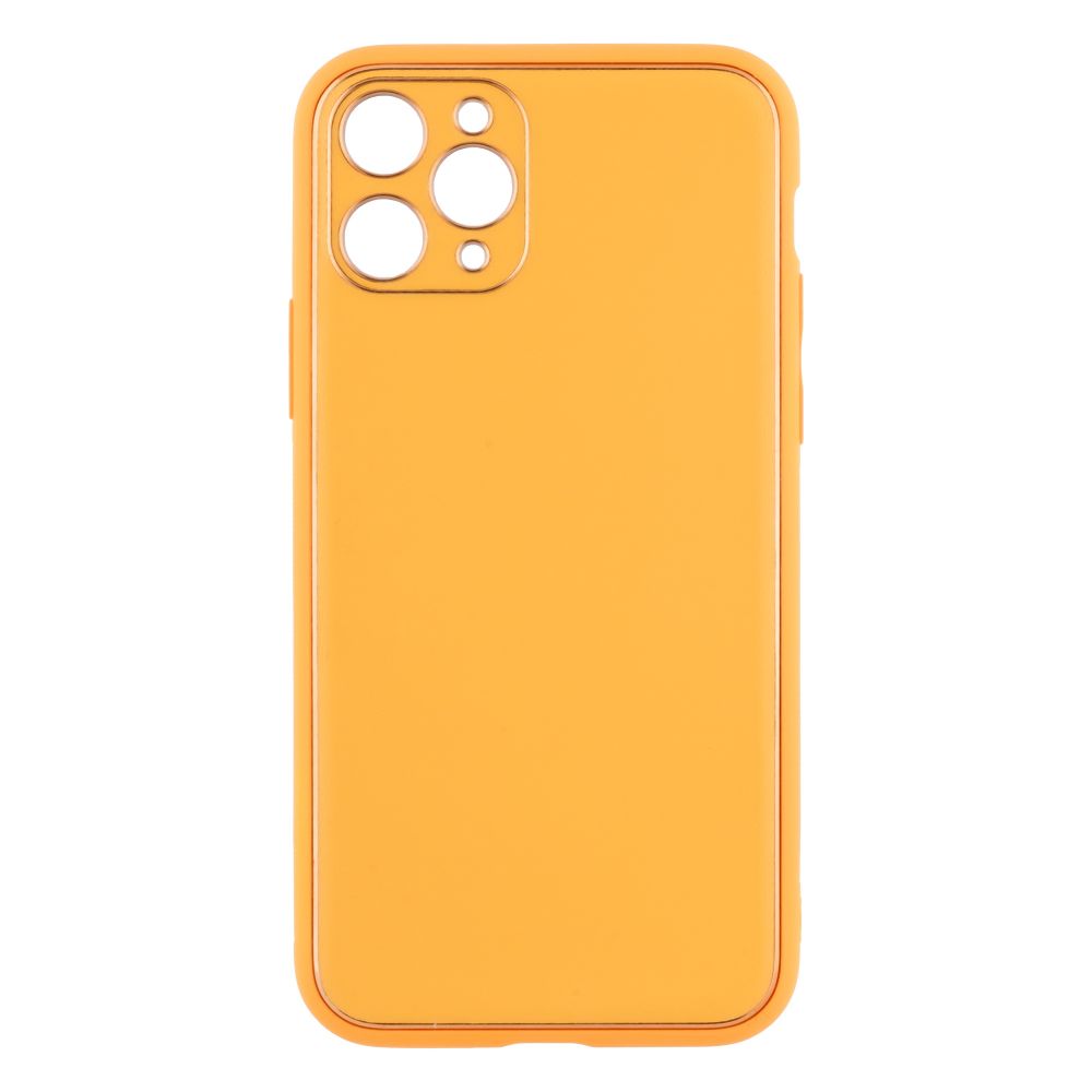 Купить ЧЕХОЛ LEATHER GOLD WITH FRAME WITHOUT LOGO ДЛЯ IPHONE 11 PRO_9