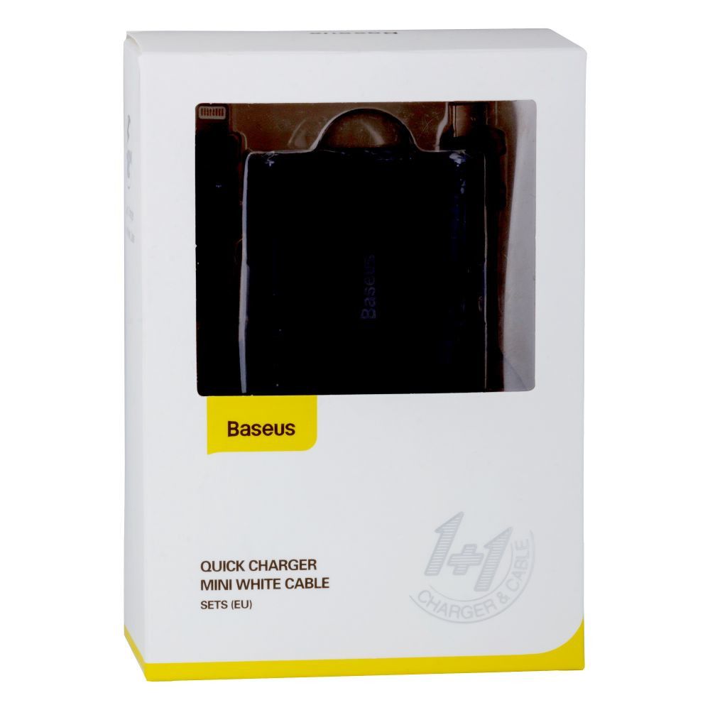 Купить СЕТЕВОЕ ЗАРЯДНОЕ УСТРОЙСТВО BASEUS TYPE-C TO LIGHTNING 18W TZCCFS-F 3A