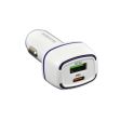 Купить АВТО ЗАРЯДНОЕ УСТРОЙСТВО BOROFONE BZ14A PD20W+QC3.0 TYPE-C TO TYPE-C 3A_5
