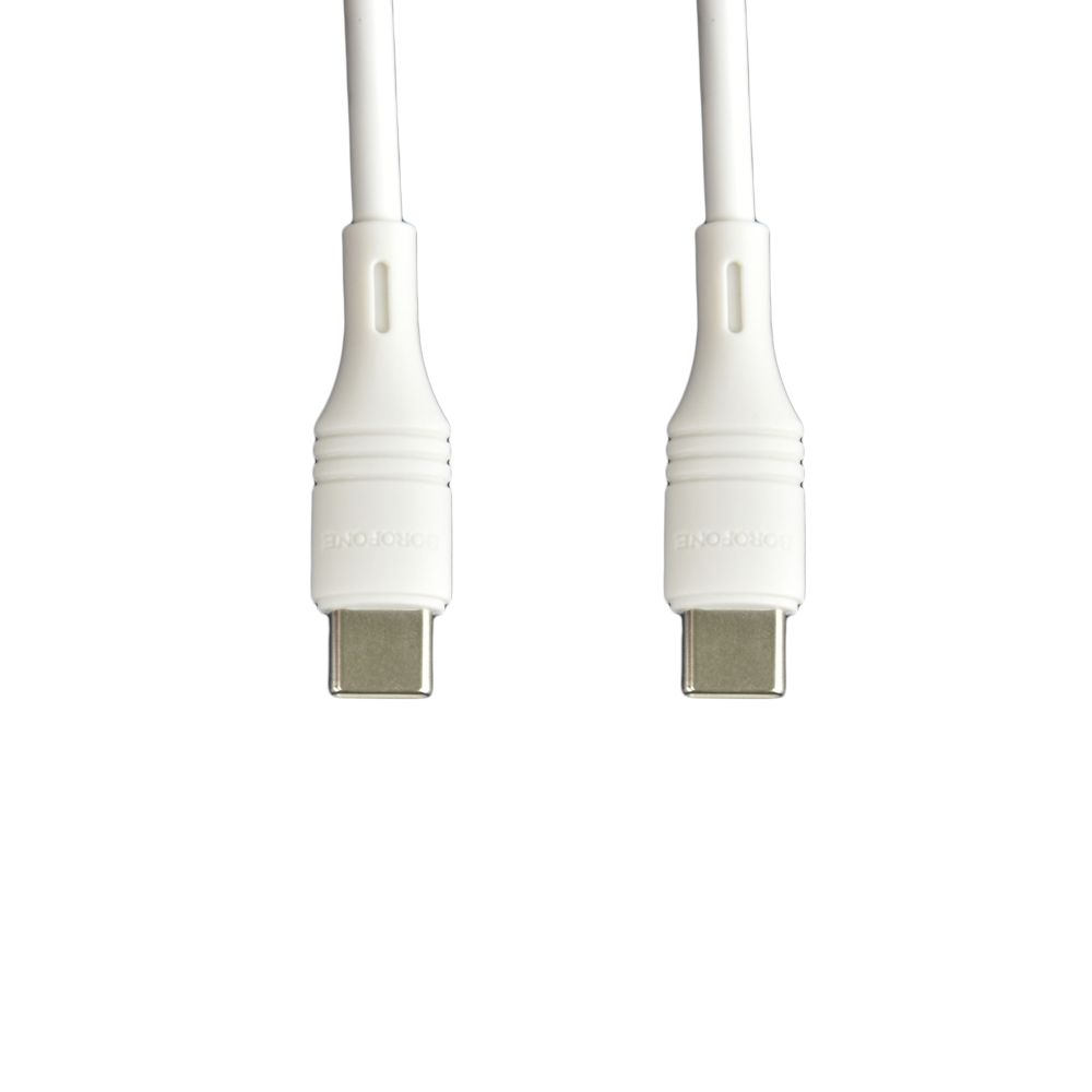 Купить АВТО ЗАРЯДНОЕ УСТРОЙСТВО BOROFONE BZ14A PD20W+QC3.0 TYPE-C TO TYPE-C 3A_4