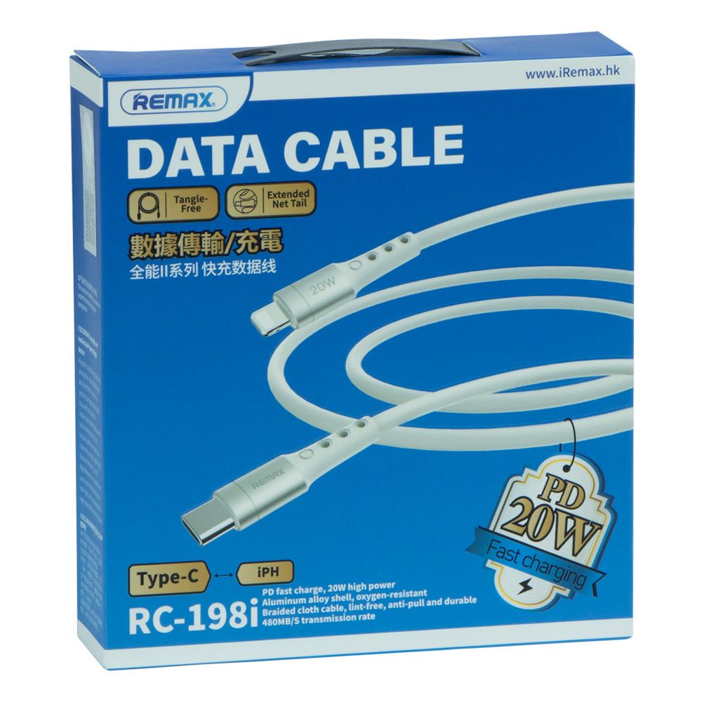 Купить USB REMAX RC-198I PD 20W TYPE C- IPHONE