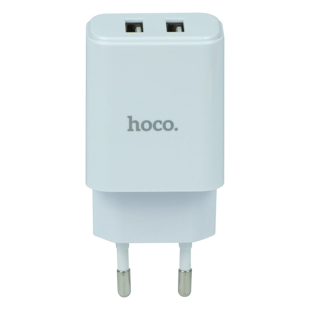 Купить СЕТЕВОЕ ЗАРЯДНОЕ УСТРОЙСТВО HOCO C62A VICTORIA  2USB 2.1A_1