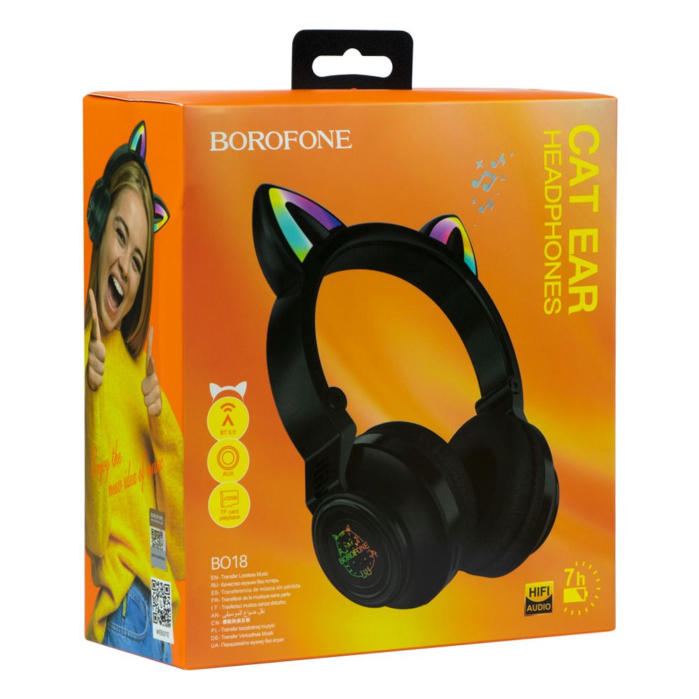Купить БЛЮТУЗ СТЕРЕО ГАРНИТУРА BOROFONE BO18