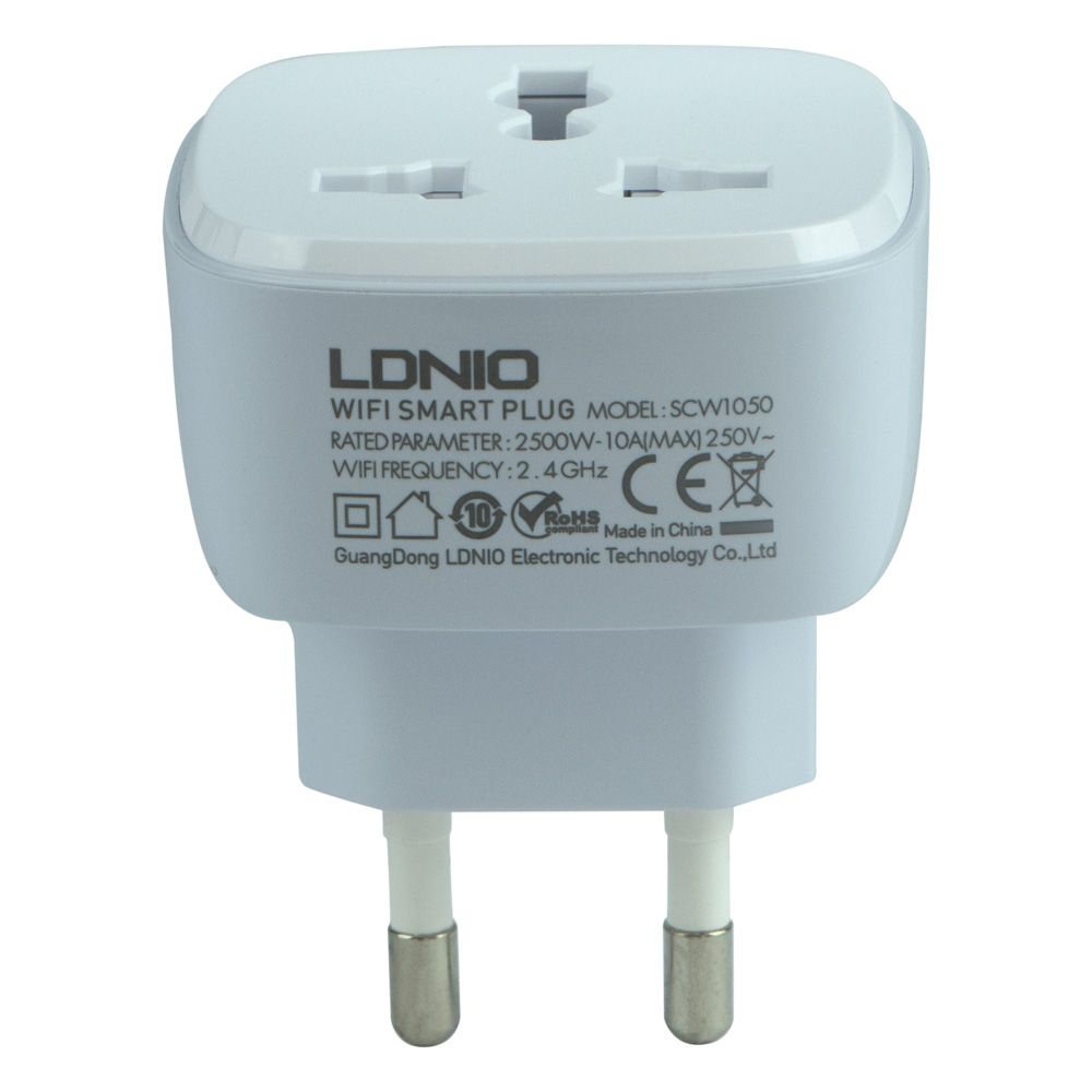 Купить СМАРТ РОЗЕТКА WIFI SMART POWER PLUG LDNIO SCW1050_1