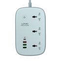 Купить СЕТЕВОЙ УДЛИНИТЕЛЬ LDNIO SCW3451 3 PORTS / PD / 3USB / 1 QC 3.0 / 1 TYPE-C / WIFI_1