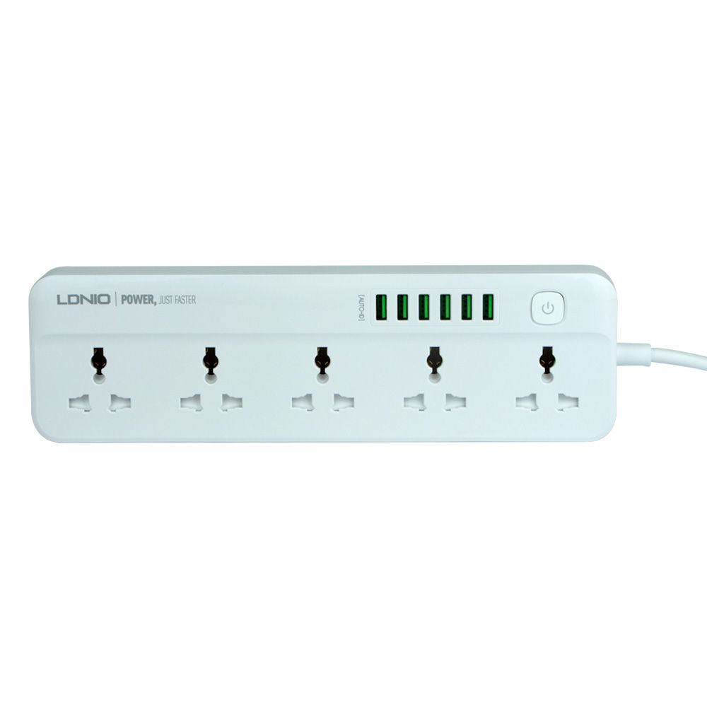 Купить СЕТЕВОЙ УДЛИНИТЕЛЬ LDNIO SC5614 5 SOCKET / 6 USB_1