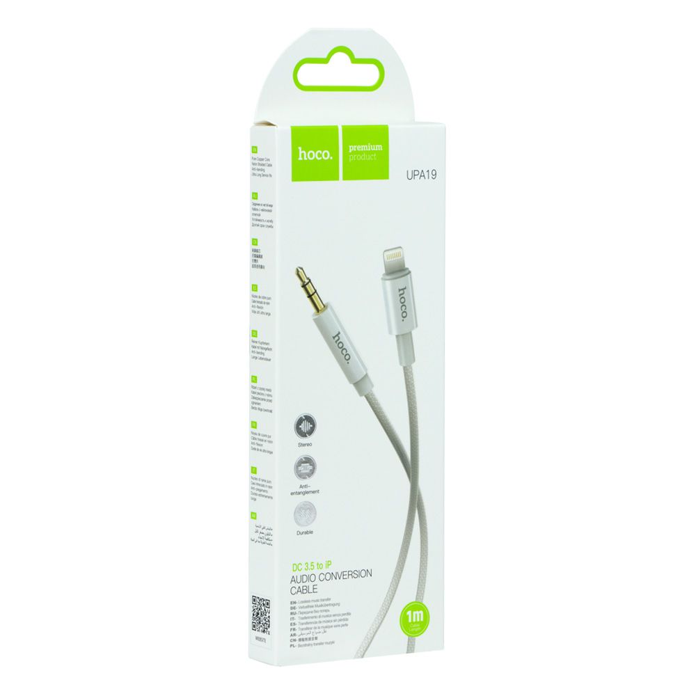Купить AUX HOCO UPA19 LIGHTNING_1