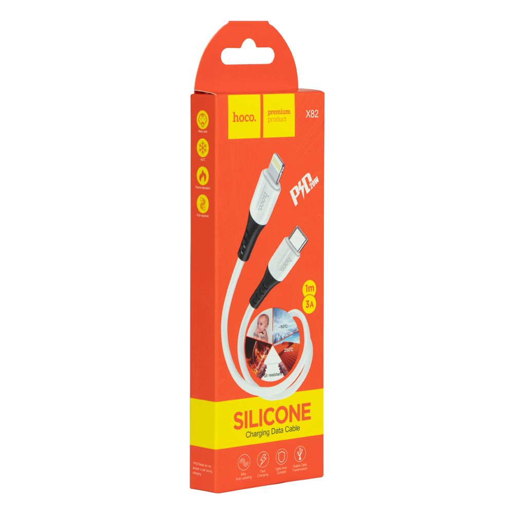 Купить USB HOCO X82 PD20W TYPE-C TO LIGHTNING