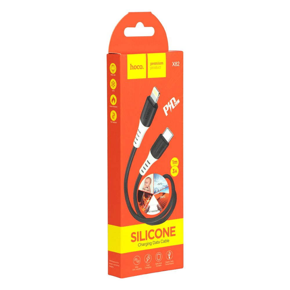 Купить USB HOCO X82 PD20W TYPE-C TO LIGHTNING_1