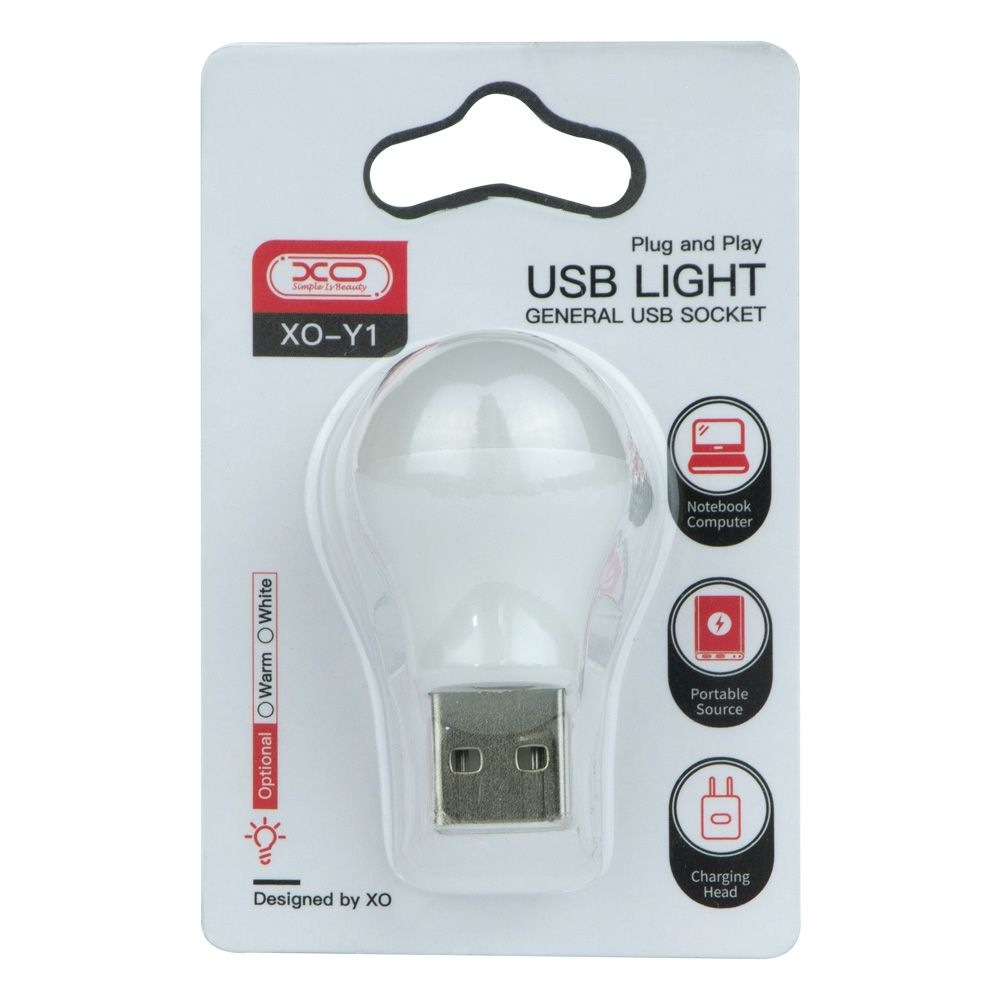 Купить USB-ЛАМПА XO Y1 БЛИСТЕР