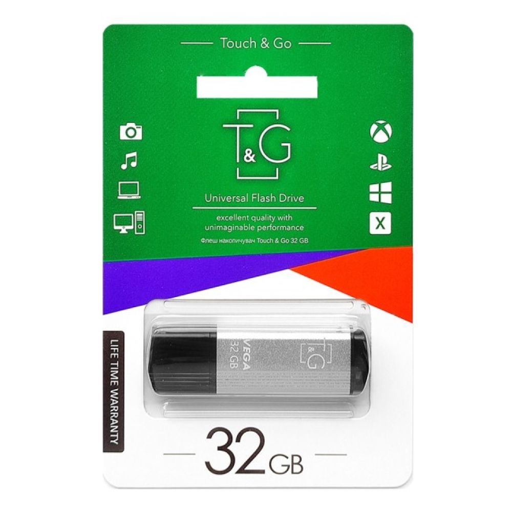 Купить USB FLASH DRIVE T&G 32GB VEGA 121